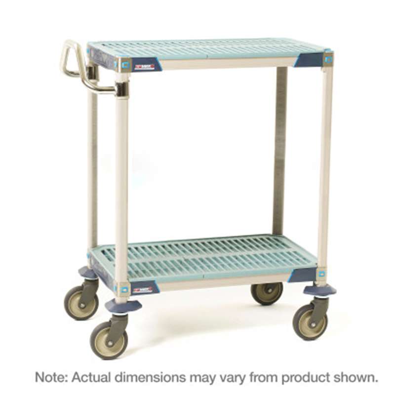 MetroMax i 2-shelf Utility Cart, 24" x 36" x 39.25"